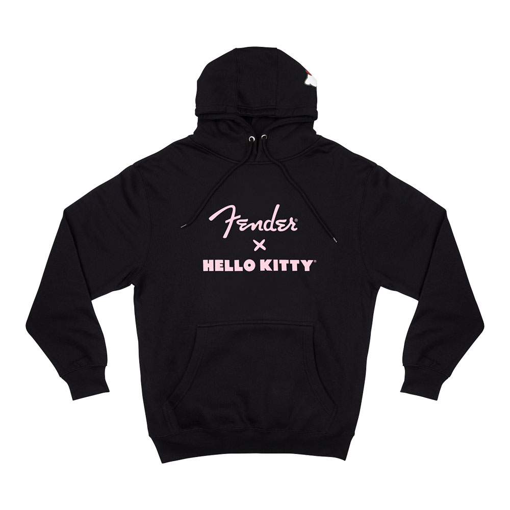Fender フェンダー Hello Kitty Black Logo Hoodie Mサイズ パーカー フーディー