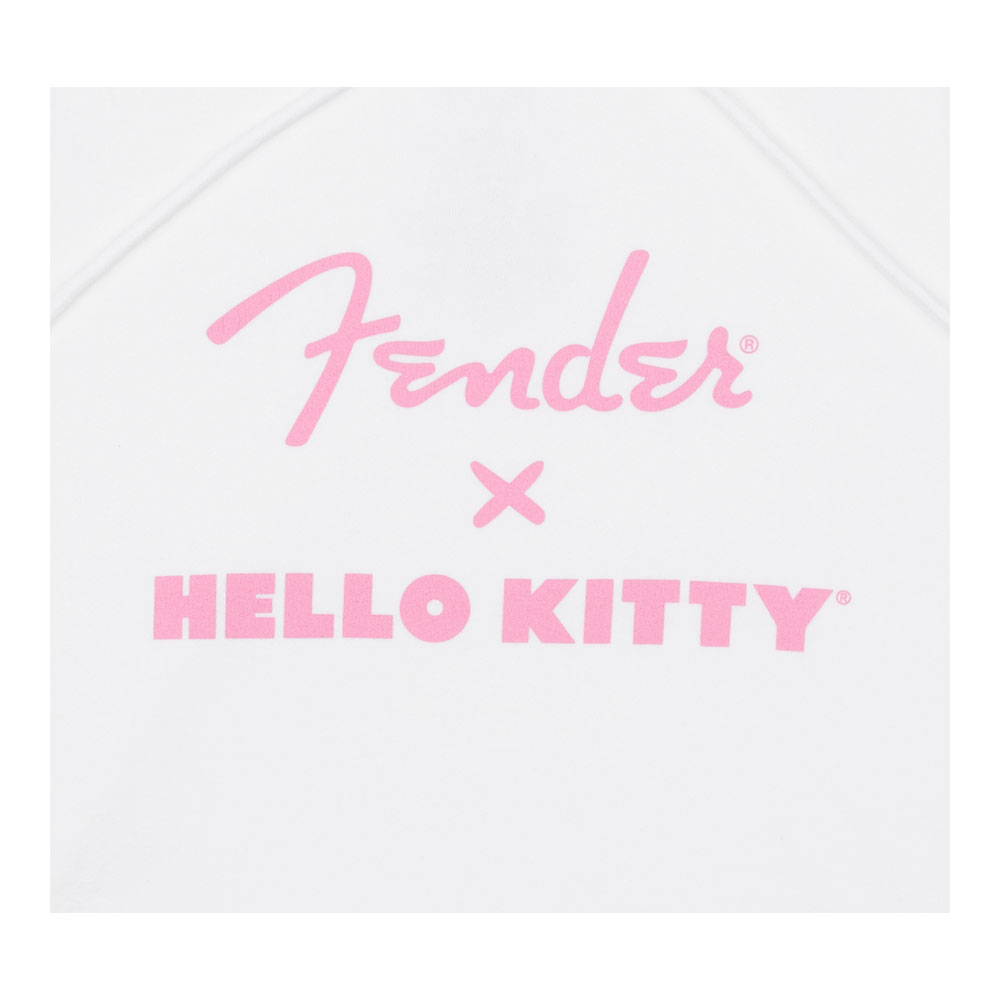 Fender フェンダー Hello Kitty White Sleeve Logo Hoodie Sサイズ フーディー パーカー ロゴ