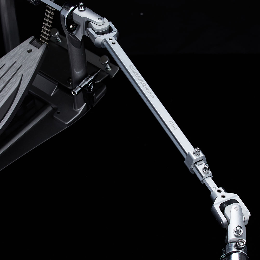 TAMA タマ TMR1000 Mirror Rod コネクティングロッド 使用例