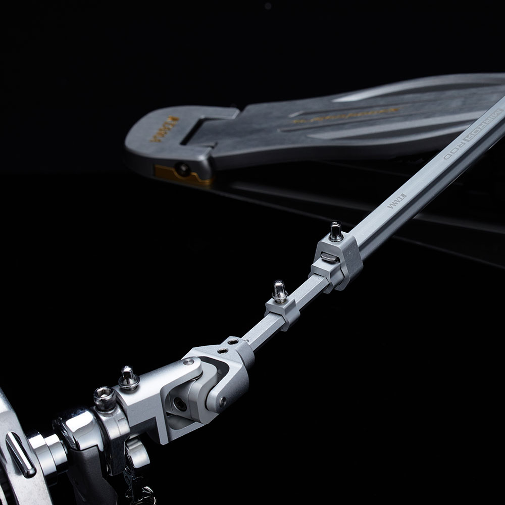 TAMA タマ TMR1000 Mirror Rod コネクティングロッド 使用例