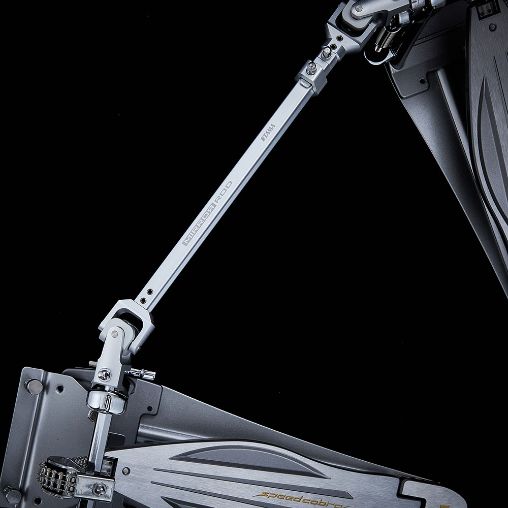 TAMA タマ TMR1000 Mirror Rod コネクティングロッド 使用例