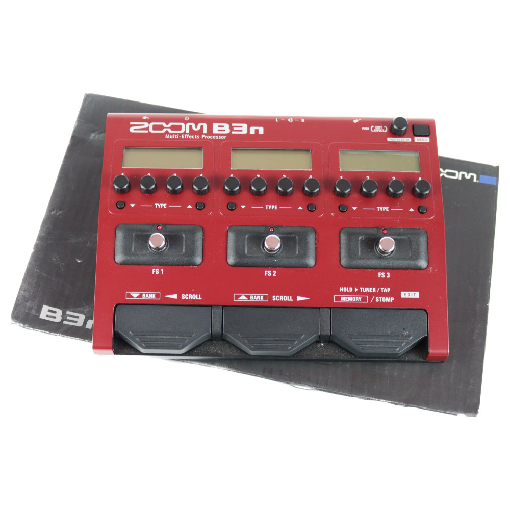 ZOOM B3 ベースエフェクター ZOOM B3 ベース用マルチエフェクター B3