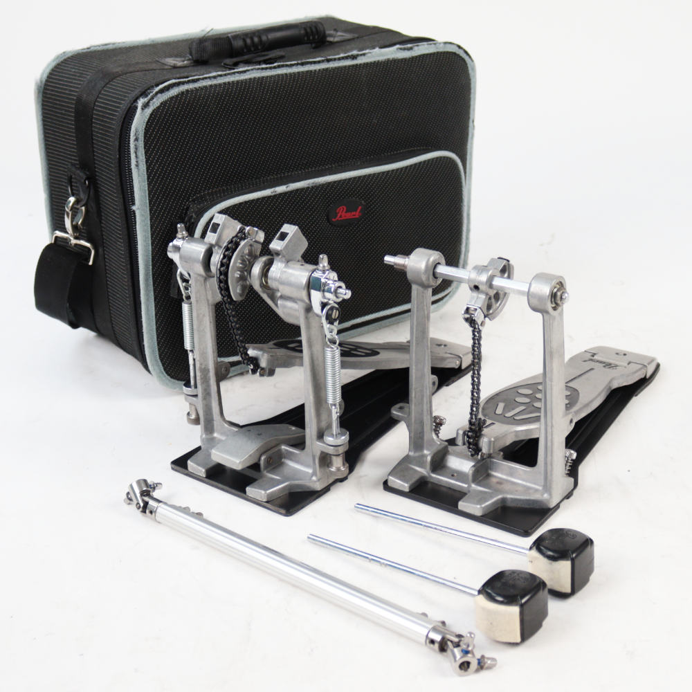 中古】 ドラムツインペダル Pearl パール P-922 ツインペダル ドラム 
