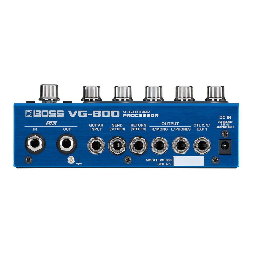 BOSS VG-800 V-Guitar Processor ローランド Vギター エフェクター 背面端子