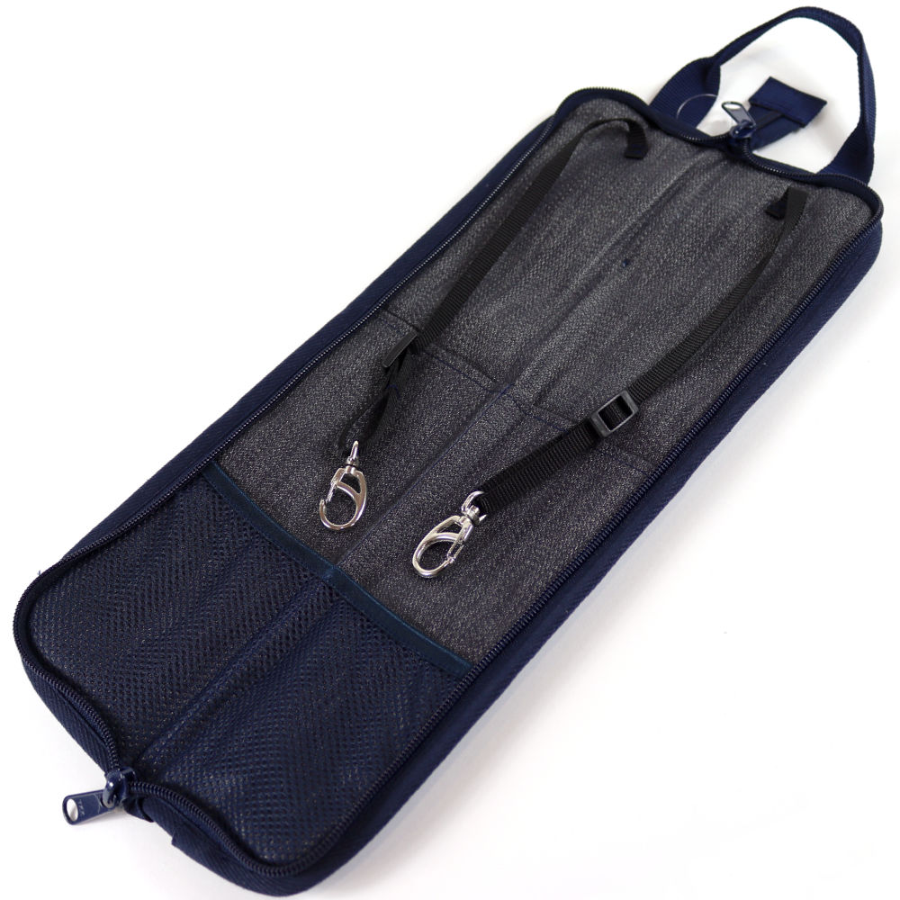 スティックケース Grande uomo グランデウオモ 枷染メ（かせぞめ） デニム ドラム スティックバック 内部