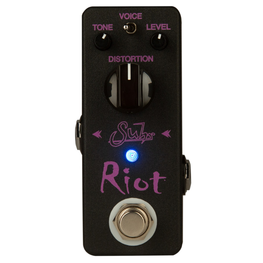 Suhr サー Riot Mini Black Edition ディストーション ギターエフェクター
