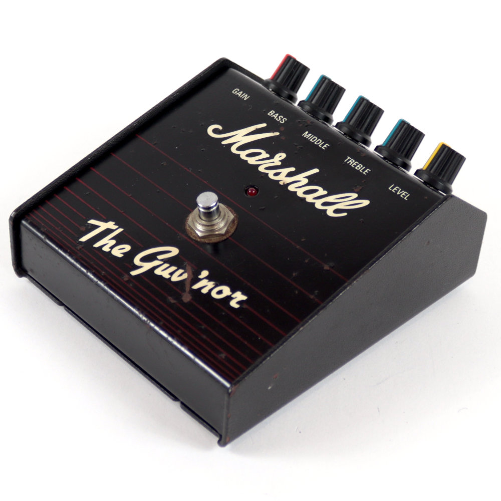 【中古】 オーバードライブ エフェクター MARSHALL マーシャル The Guv’nor FP-01 ギターエフェクター 右サイド