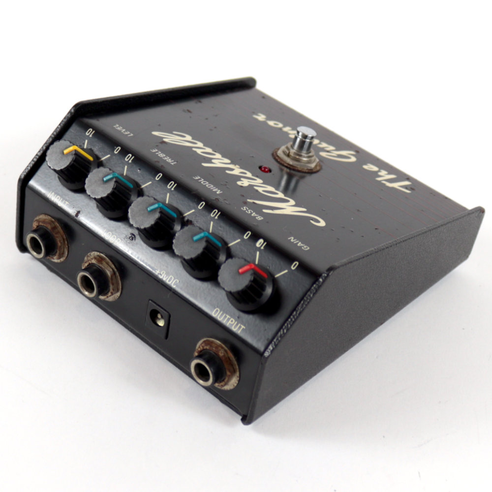 【中古】 オーバードライブ エフェクター MARSHALL マーシャル The Guv’nor FP-01 ギターエフェクター 左サイド