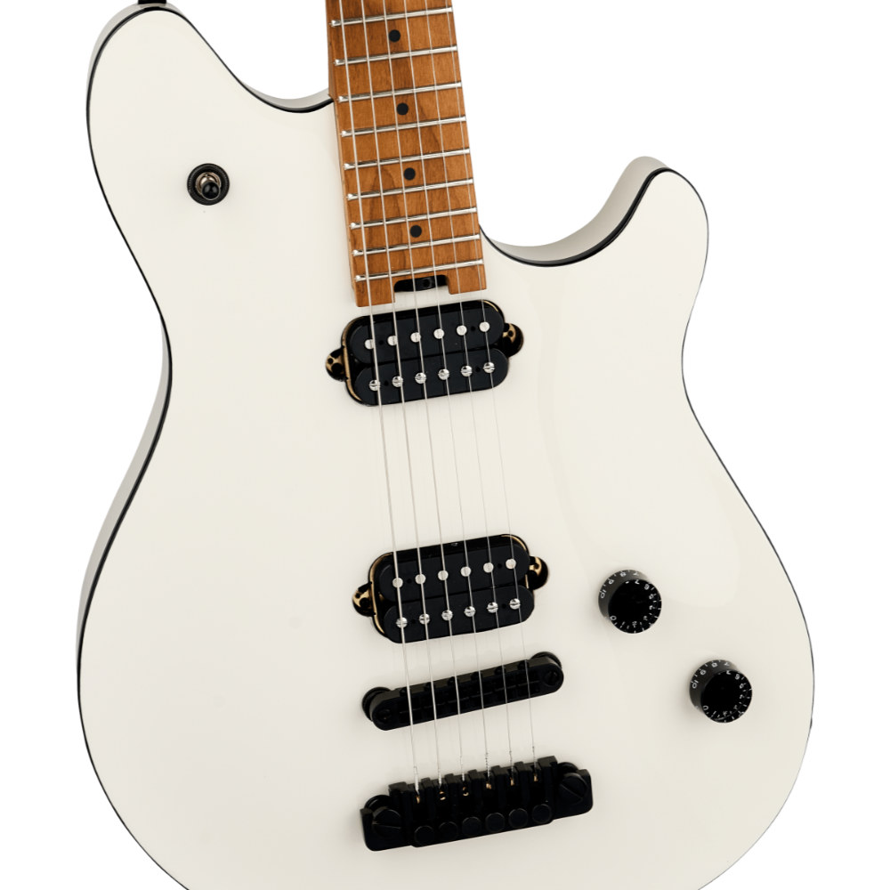 EVH イーブイエイチ Wolfgang Special TOM Husk White エレキギター ボディアップ画像