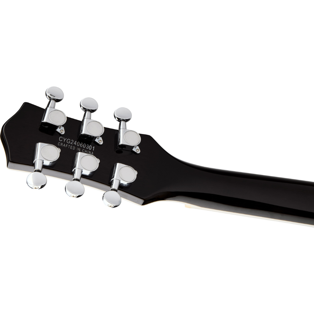 GRETSCH グレッチ G5230T Electromatic Sparkle Jet FT Single-Cut with Bigsby Gold Sparkle エレキギター ヘッドバック画像