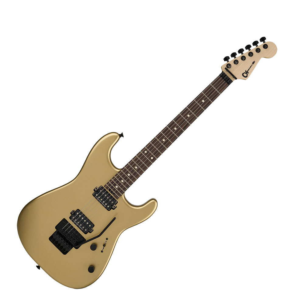 Charvel シャーベル Pro-Mod San Dimas Style 1 HH FR RW Pharaohs Gold エレキギター