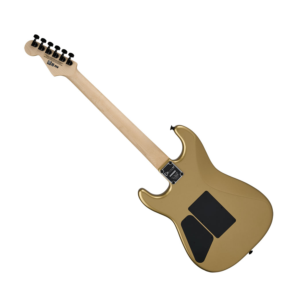 Charvel シャーベル Pro-Mod San Dimas Style 1 HH FR RW Pharaohs Gold エレキギター 背面