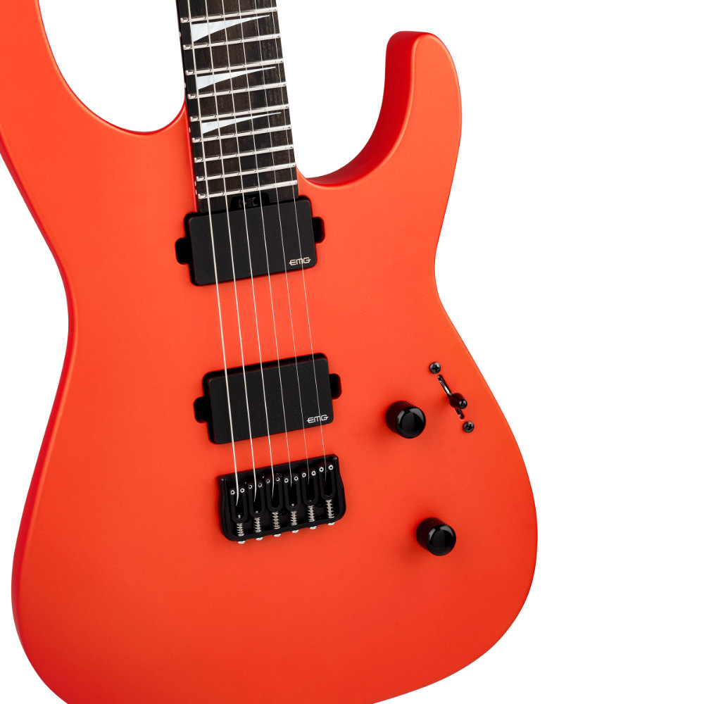Jackson ジャクソン American Series Soloist SL2 HT Satin Lambo Orange エレキギター ボディ画像 1