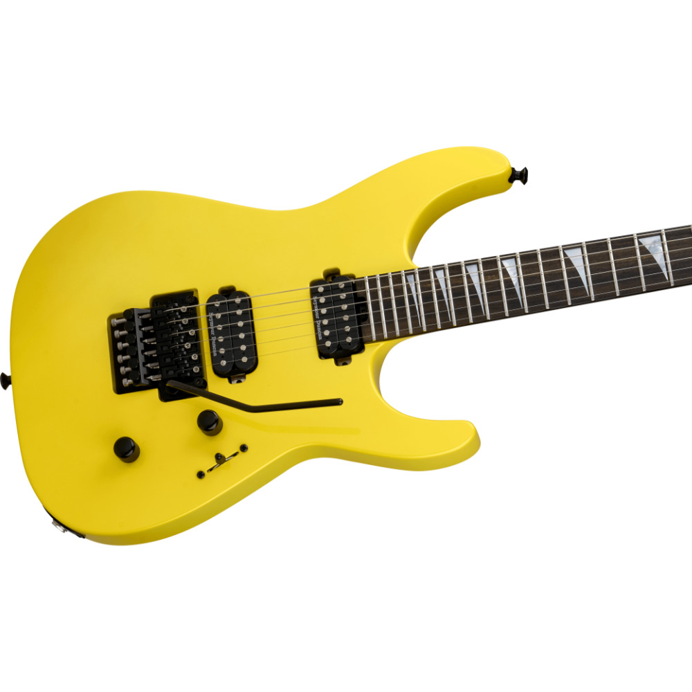 Jackson ジャクソン American Series Soloist SL2 DX Lemon Ice エレキギター ボディ斜めアングル画像