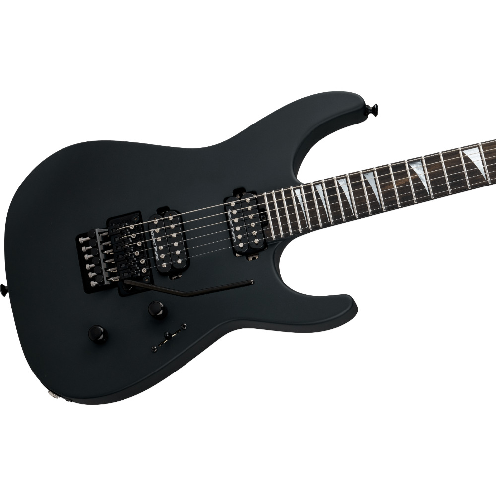 Jackson ジャクソン American Series Soloist SL2 DX Satin Black エレキギター ボディ斜めアングル画像