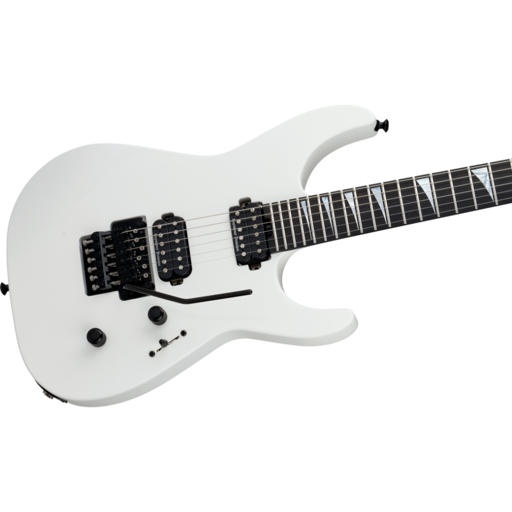 Jackson ジャクソン American Series Soloist SL2 DX Snow White エレキギター ボディ斜めアングル画像