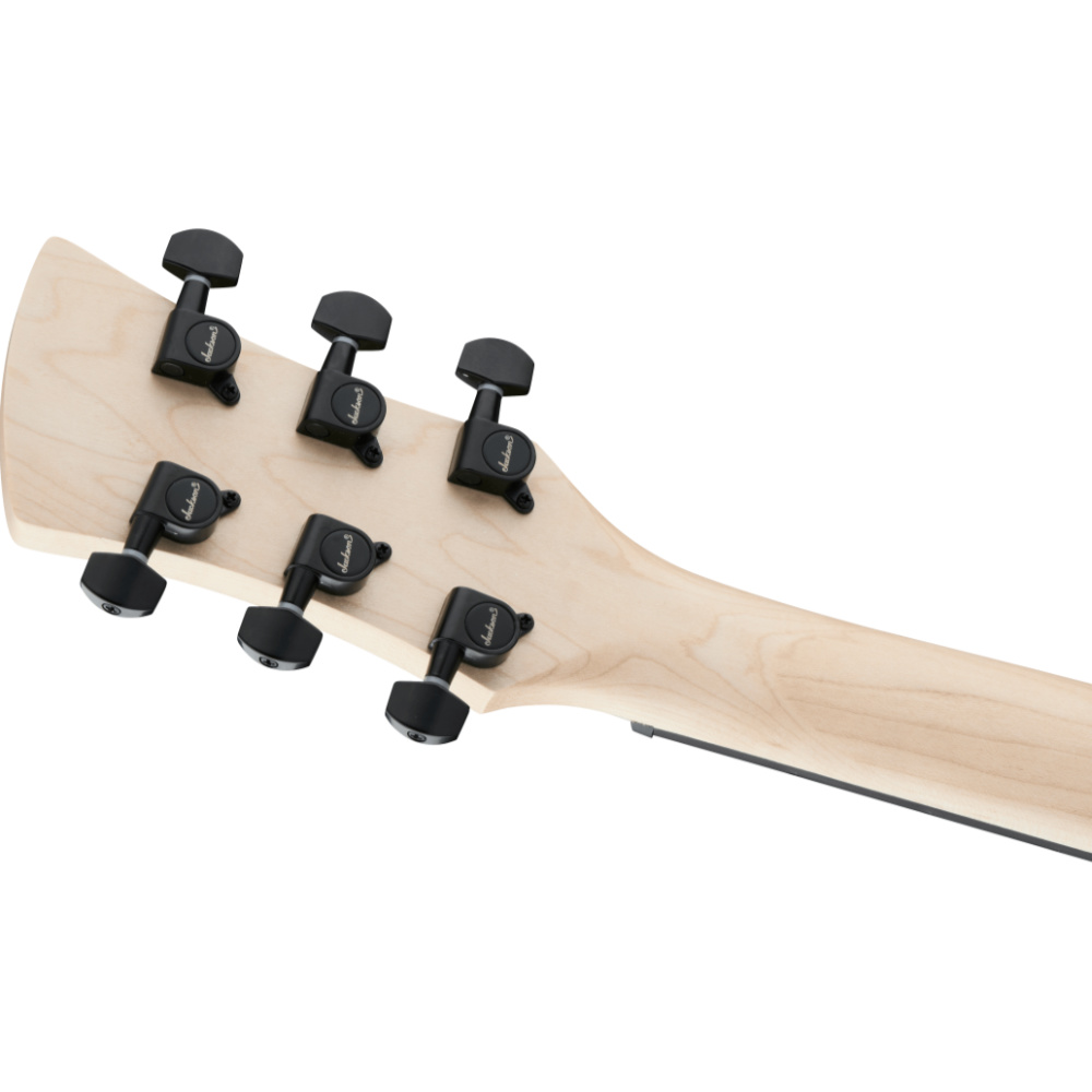 Jackson ジャクソン JS Series Surfcaster JS22 HT Snow White エレキギター ヘッドバック画像