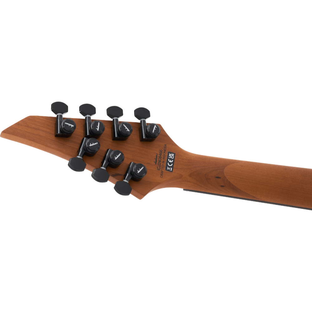 Jackson ジャクソン Pro Plus Series Signature Misha Mansoor Juggernaut HT7P Chlorine Burst 7弦エレキギター ヘッドバック画像