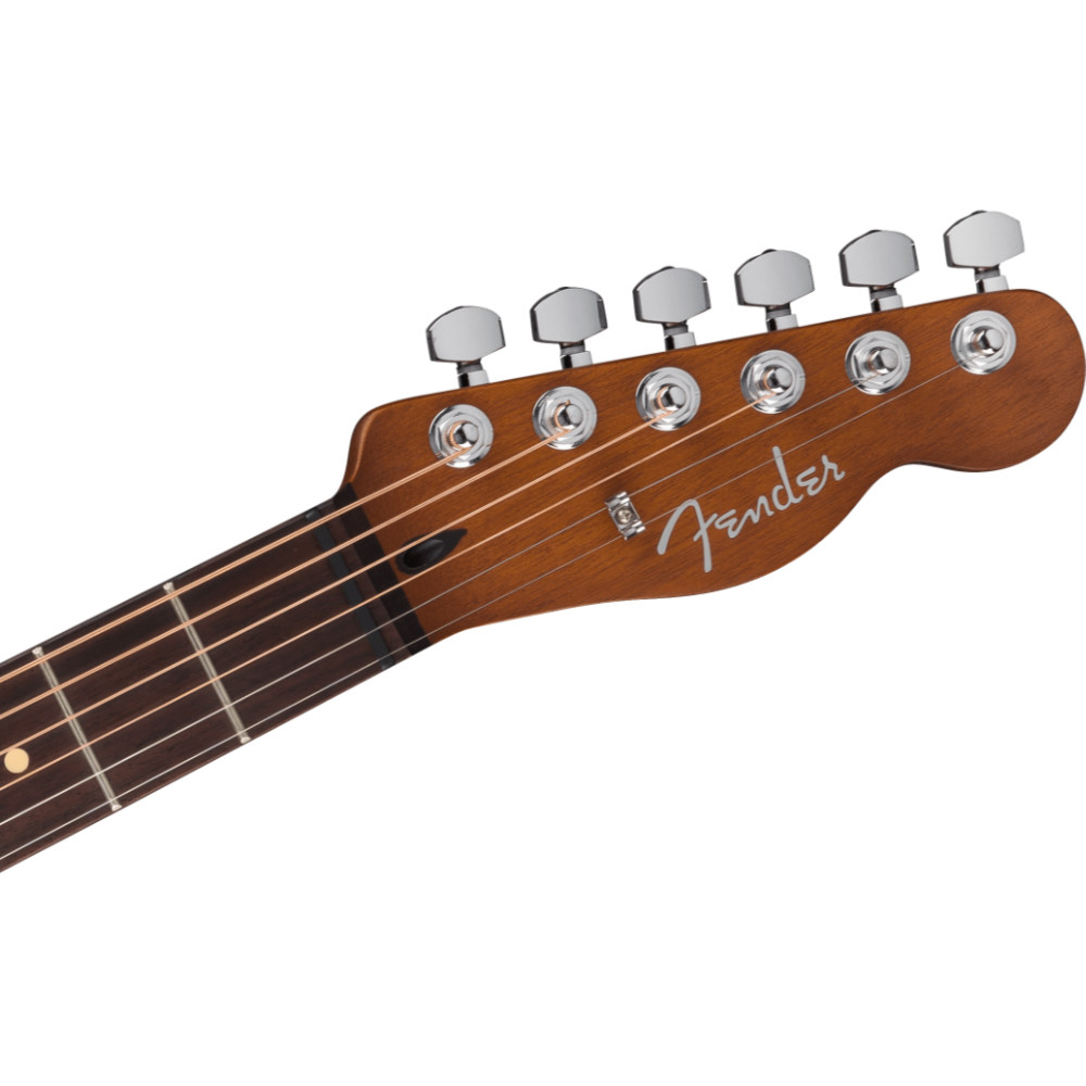 Fender フェンダー Acoustasonic Standard Telecaster Black エレクトリックアコースティックギター ヘッド画像