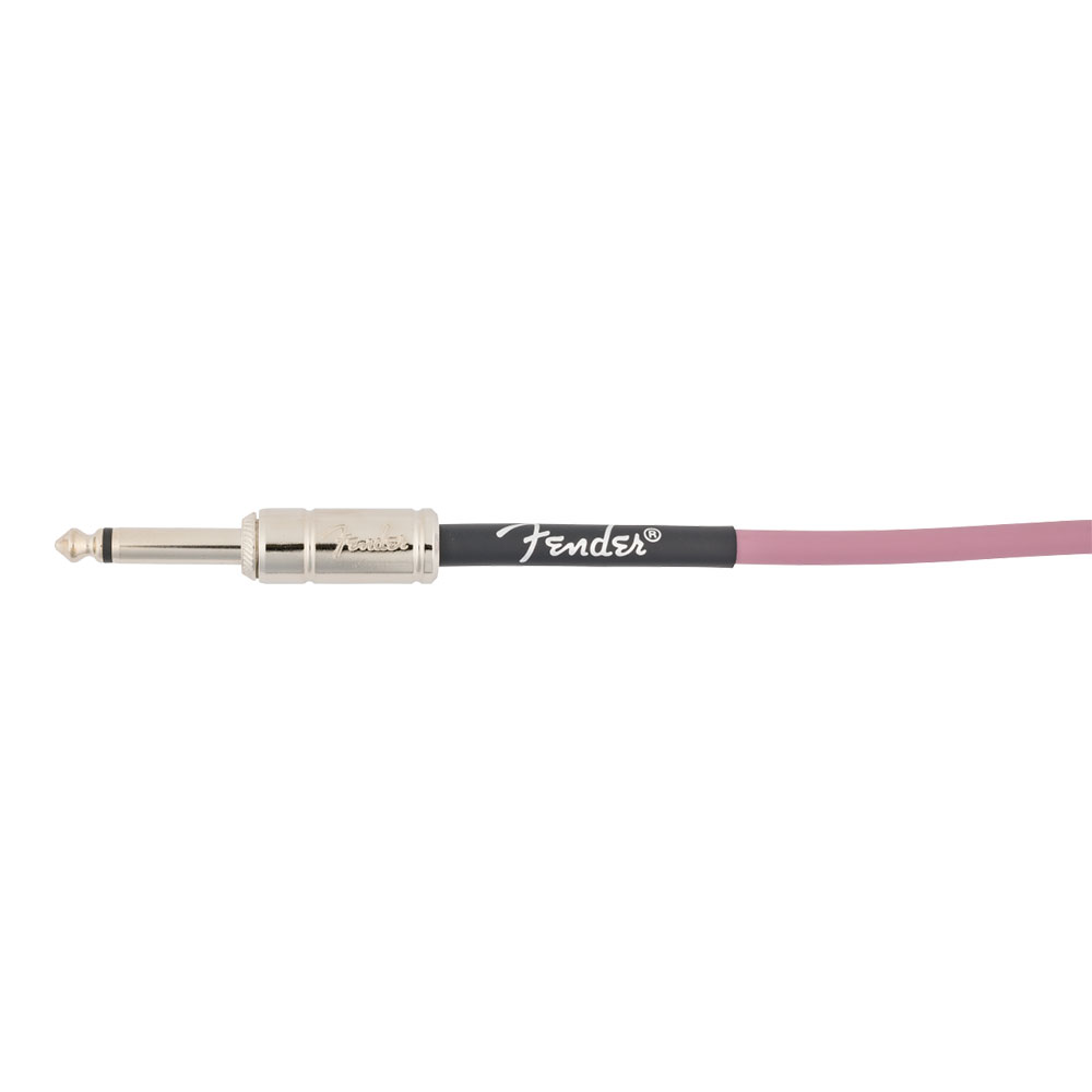Fender フェンダー Contour 10ft（約3m） Cable Burgundy Mist ギターケーブル プラグ部