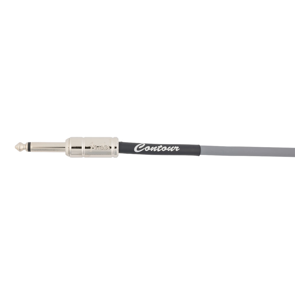 Fender フェンダー Contour 18.6ft(約6m) Cable Inca Silver ギターケーブル プラグ部