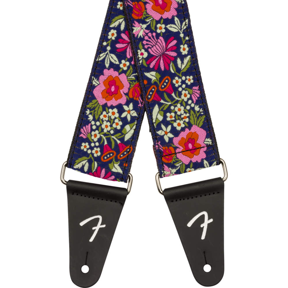 Fender フェンダー Mosaic Jacquard Strap Blue ギターストラップ アップ画像