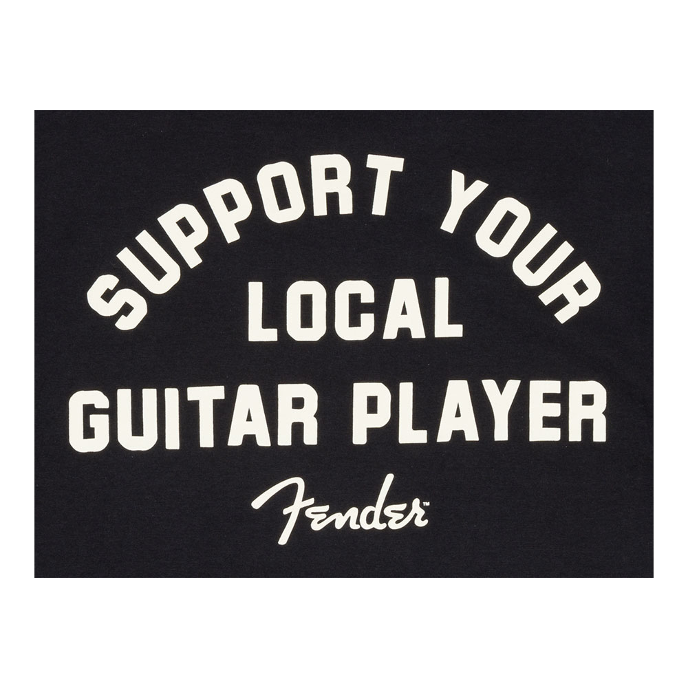 Fender フェンダー Support Your Local Guitar Player Tee Black XXLサイズ Tシャツ 半袖 背面デザイン