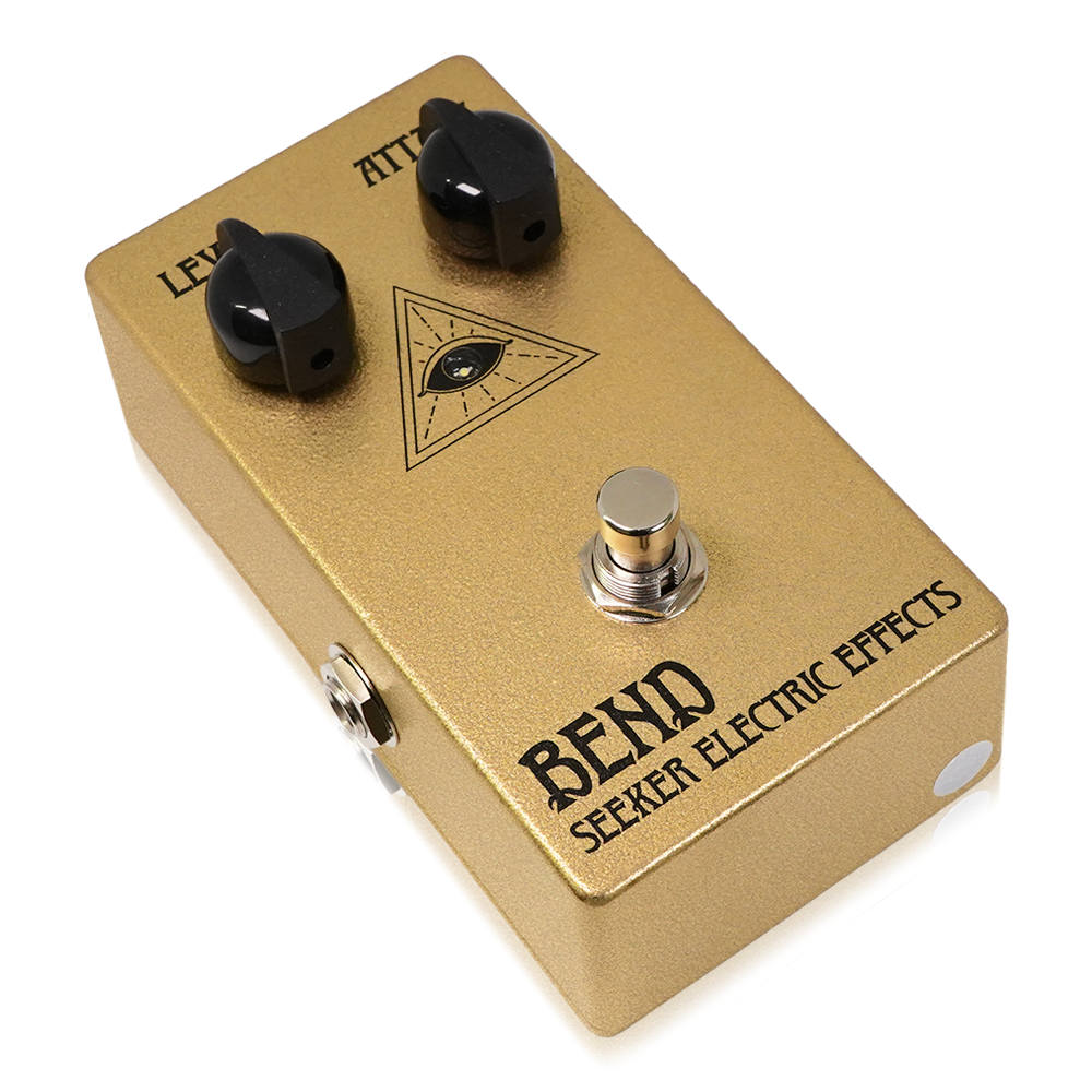 Seeker Electric Effects シーカーエレクトリックエフェクツ Lineage Series BEND ファズ ギターエフェクター 斜めアングル画像