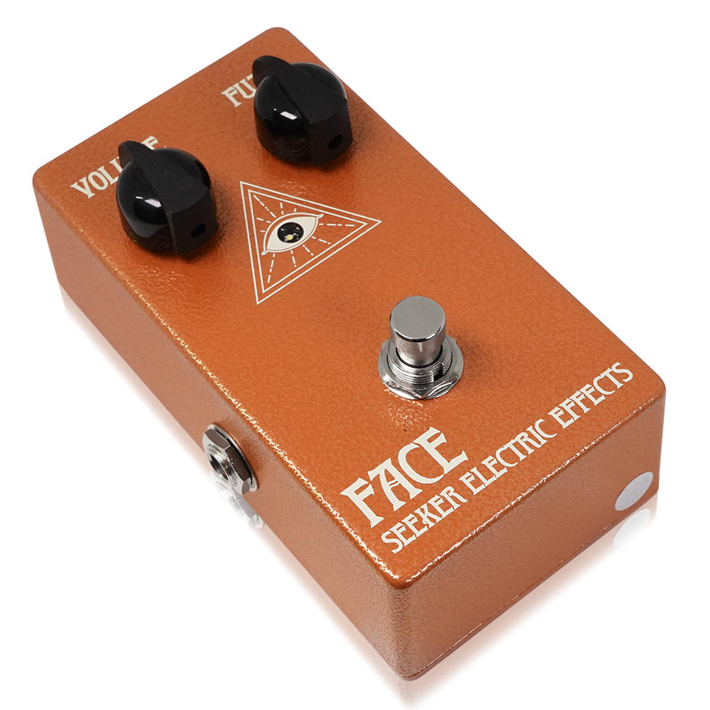 Seeker Electric Effects シーカーエレクトリックエフェクツ Lineage Series FACE Si Copper ファズ ギターエフェクター 斜めアングル画像