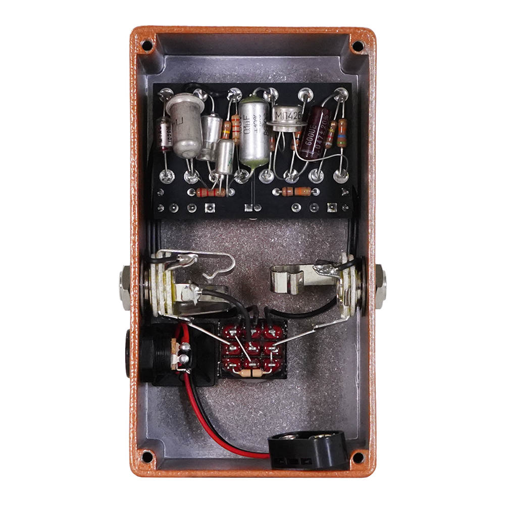 Seeker Electric Effects シーカーエレクトリックエフェクツ Lineage Series ZONK ファズ ギターエフェクター 内部画像