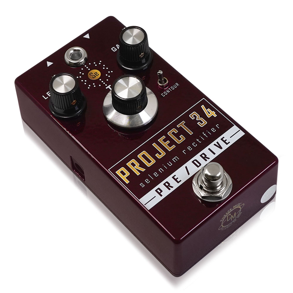 Cusack Music キューザックミュージック Project 34 オーバードライブ ギターエフェクター 全体