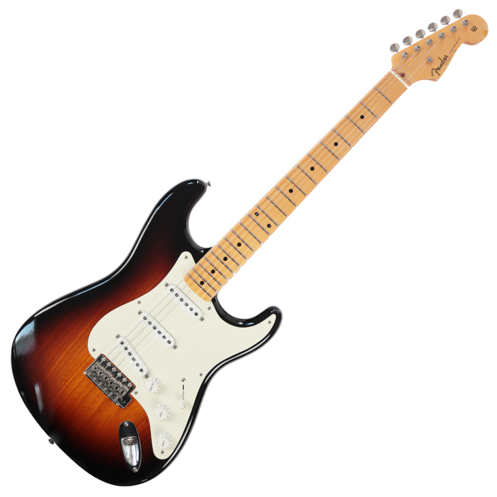 【中古】 Fender Custom Shop Vintage Custom 1955 Stratocaster NOS Wide-Fade 2-Color Sunburst 2020年製 エレキギター ボディ画像