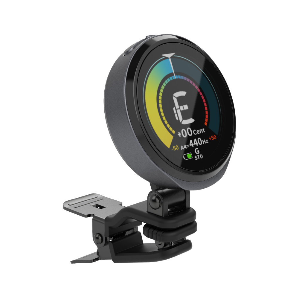 Cherub チェルブ WST-915Li PixTune クリップチューナー Type C USB充電式 右斜めアングル画像