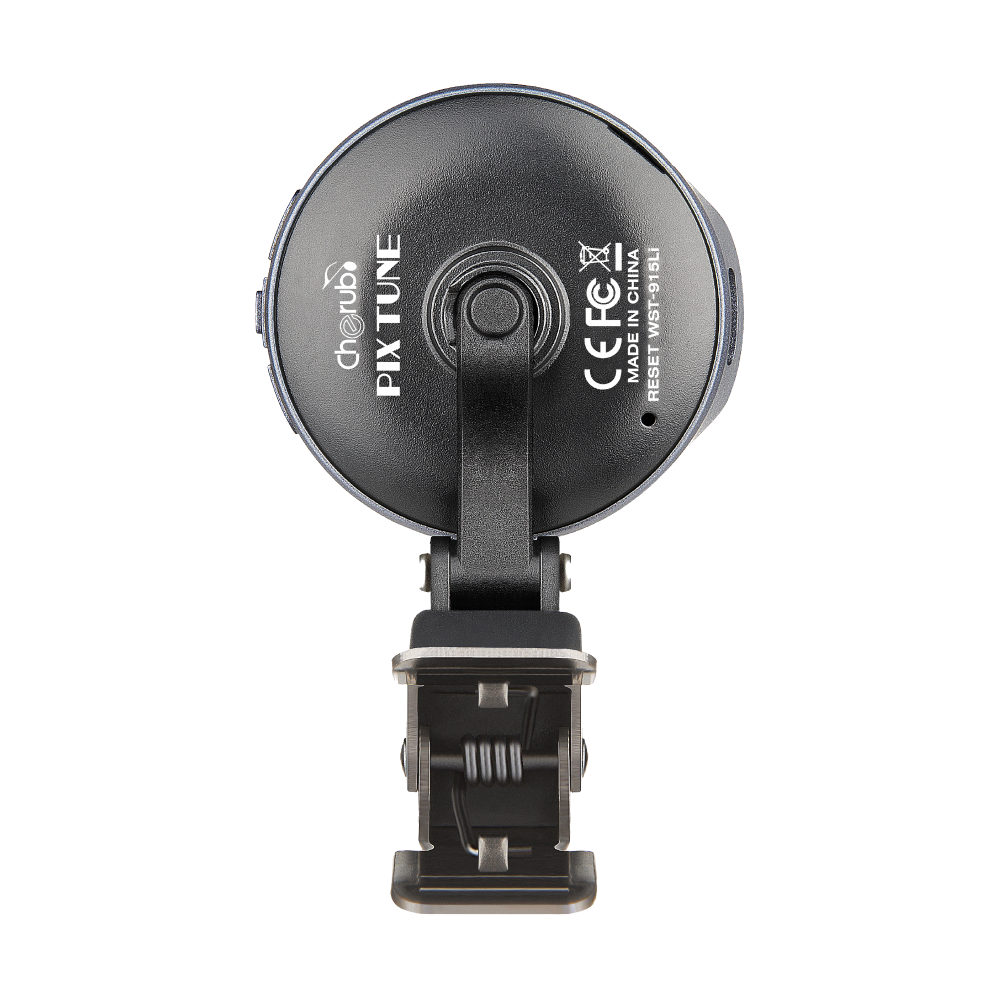 Cherub チェルブ WST-915Li PixTune クリップチューナー Type C USB充電式 背面画像