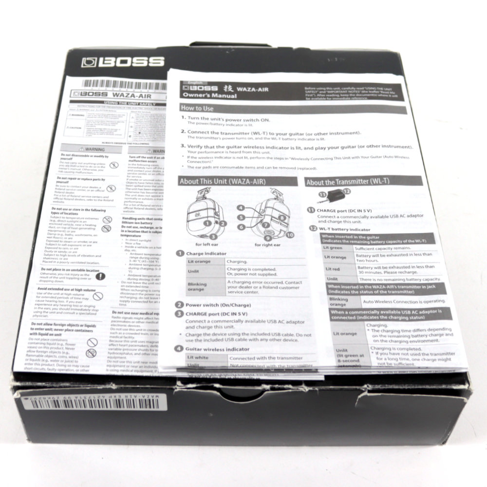 中古】 ワザエアー BOSS WAZA-AIR ワイヤレスギターアンプシステム