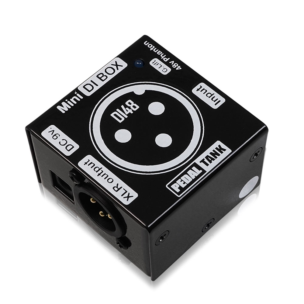 Pedal Tank ペダルタンク DI48 Mini Active DI Box アクティブDIボックス 全体