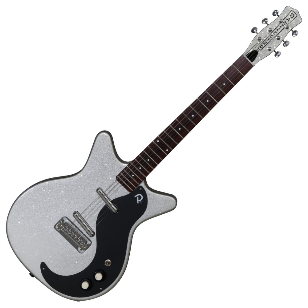 Danelectro ダンエレクトロ 59M NOS+ METALFLAKE SILVER エレキギター 