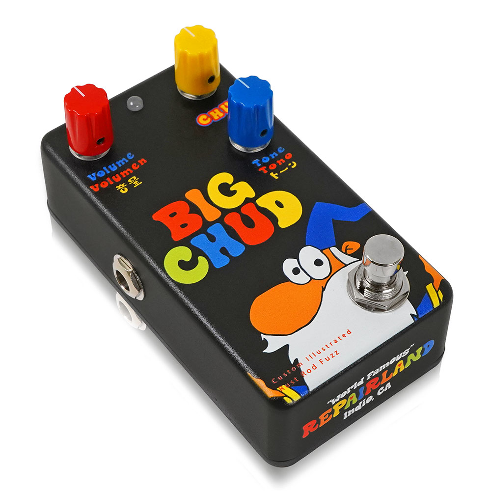 Animals Pedal アニマルズペダル Custom Illustrated RRF Repairland #01 BIG CHUD ファズ ギターエフェクター 全体