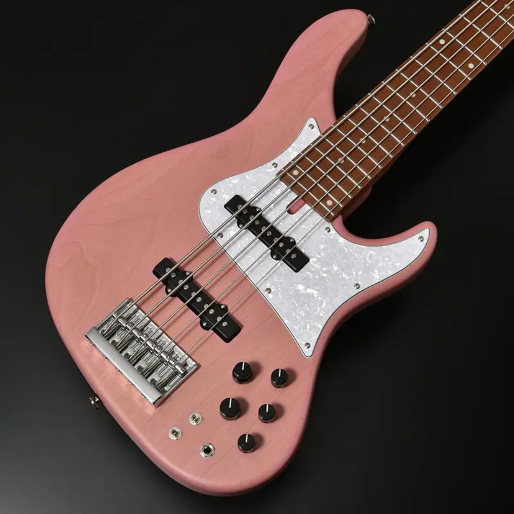 BACCHUS バッカス Japan Tune-up Series WL524 H.J.FREAKS PINKS 5弦エレキベース ボディ部