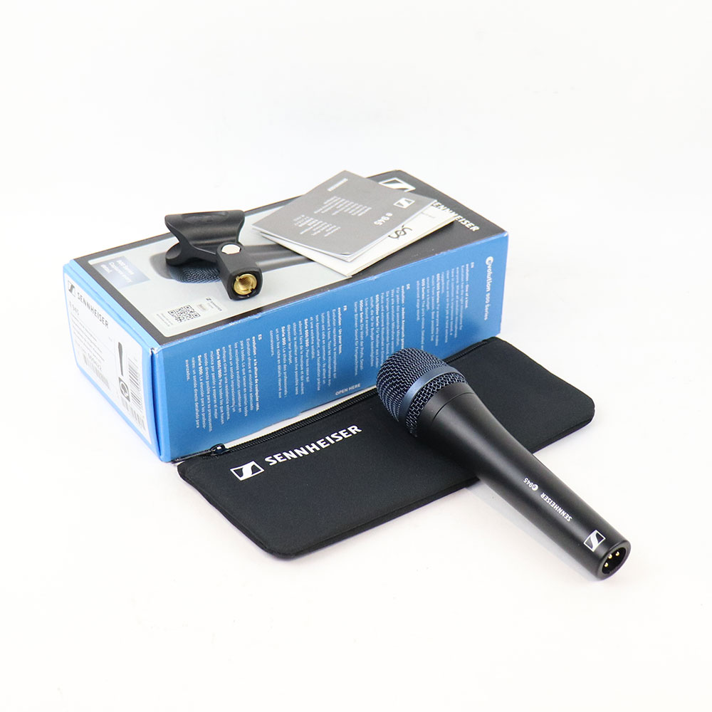 Sennheiser e 945 ボーカルマイク　動作確認済み　交換グリル付き Sennheiser e 945 ボーカルマイク 動作確認済み 交換グリル付き