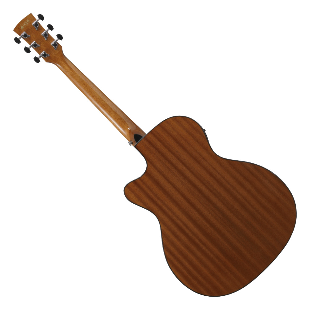 IBANEZ アイバニーズ PC34CE-NT PERFORMANCE Natural High Gloss エレクトリックアコースティックギター バック画像
