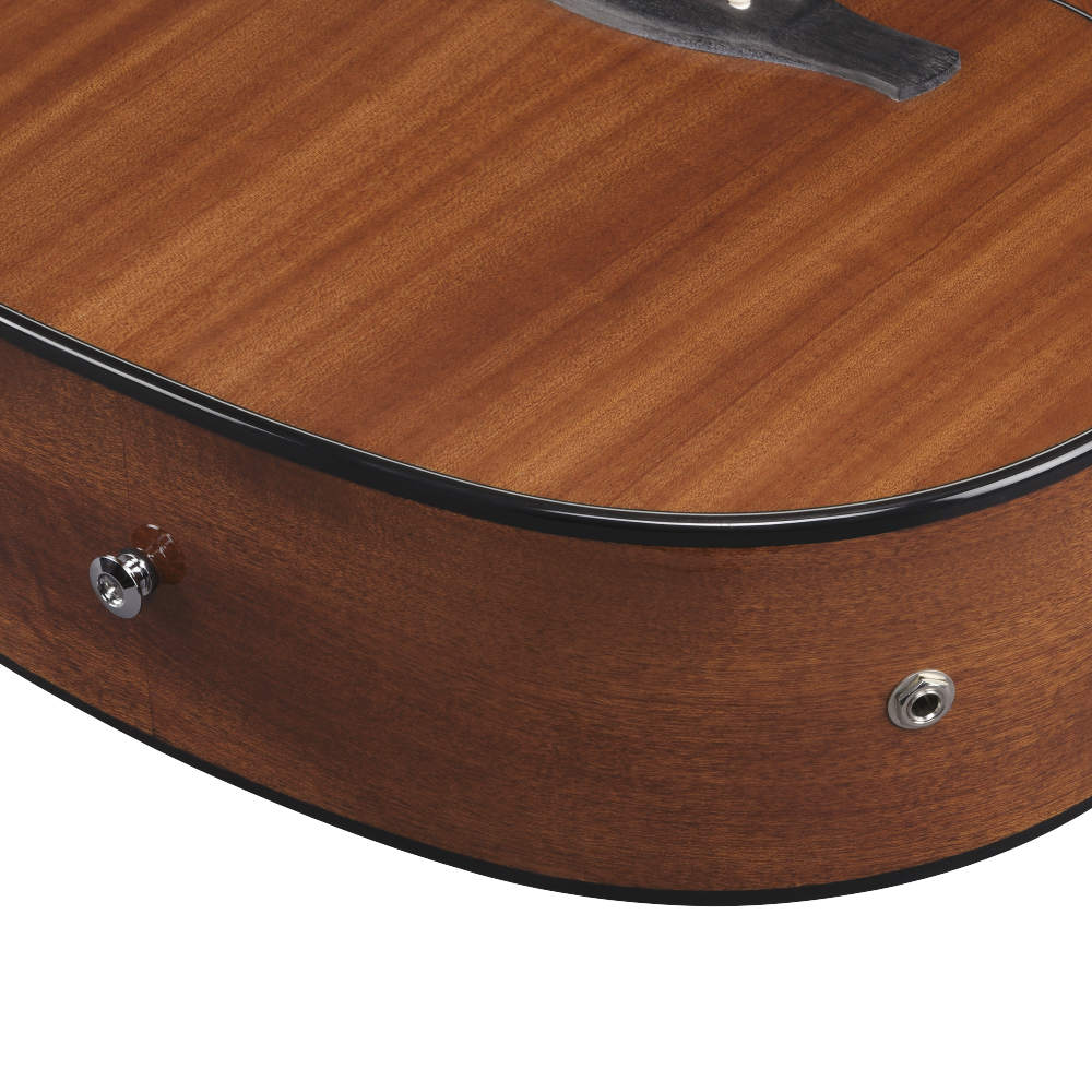 IBANEZ アイバニーズ PF34MHE-NT PERFORMANCE Natural High Gloss エレクトリックアコースティックギター ジャック画像