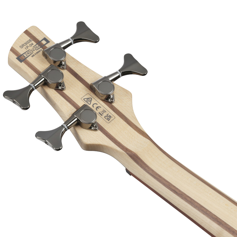 IBANEZ アイバニーズ SR300E-DOT Deep Ocean Metallic エレキベース ヘッドバック画像