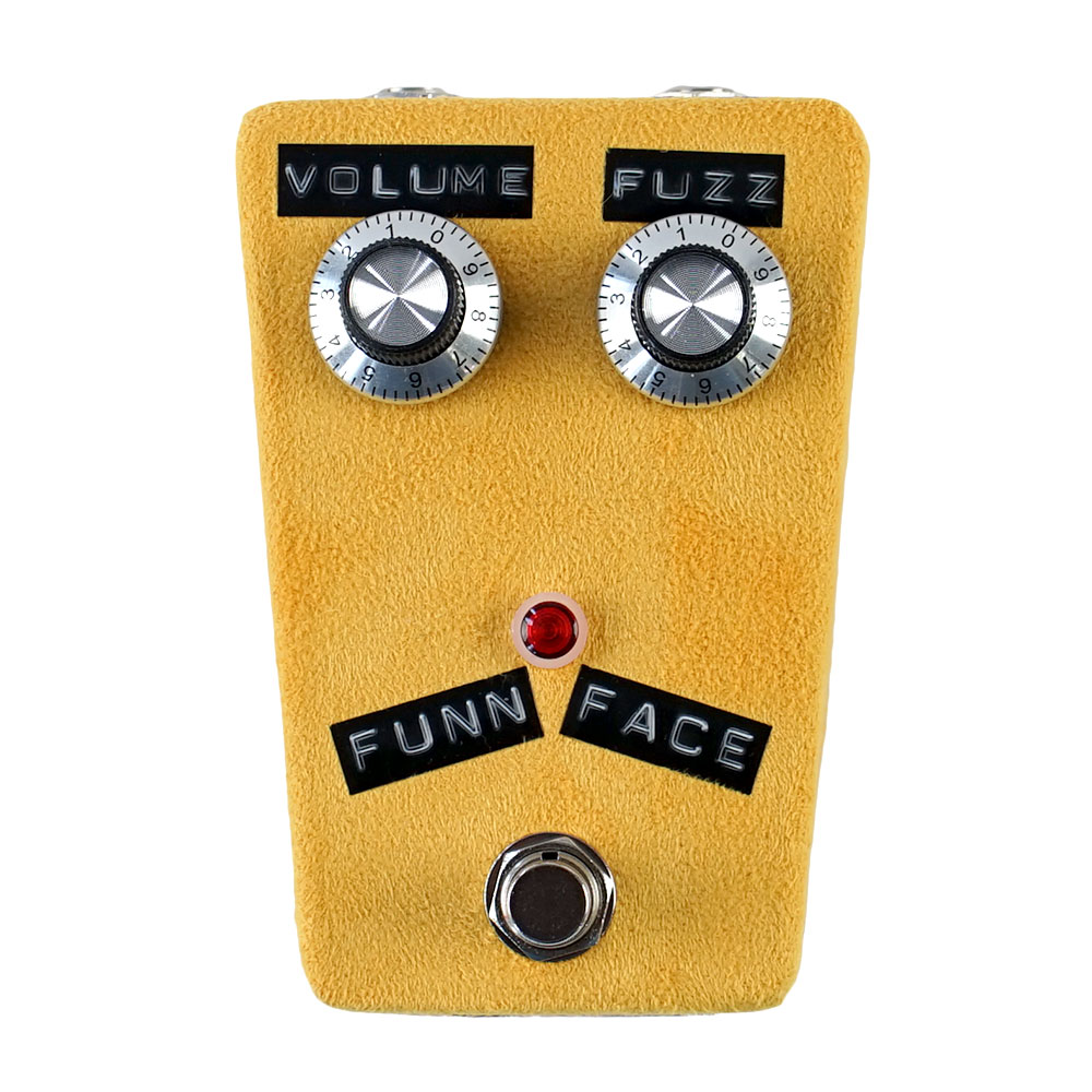 Shin’s Music シンズミュージック FUNN FACE FUZZ YL ファズ ギターエフェクター イエロー