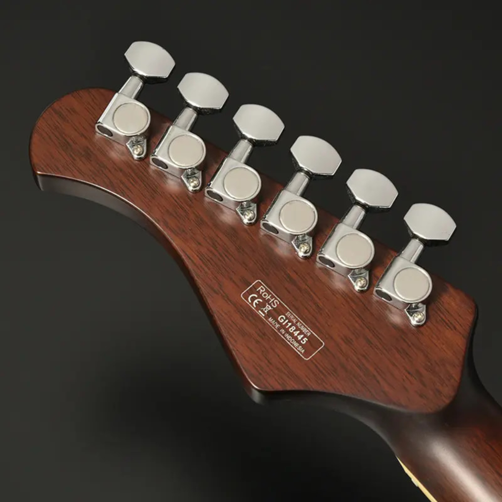 BACCHUS バッカス Global Series BARON-STD/S OTM エレキギター ヘッド部裏