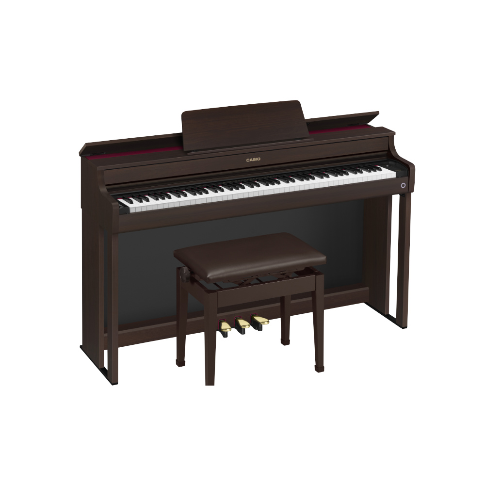CASIO カシオ CELVIANO AP-300BN セルヴィアーノ ブラウン 電子ピアノ【組立設置無料サービス中】 アングル画像