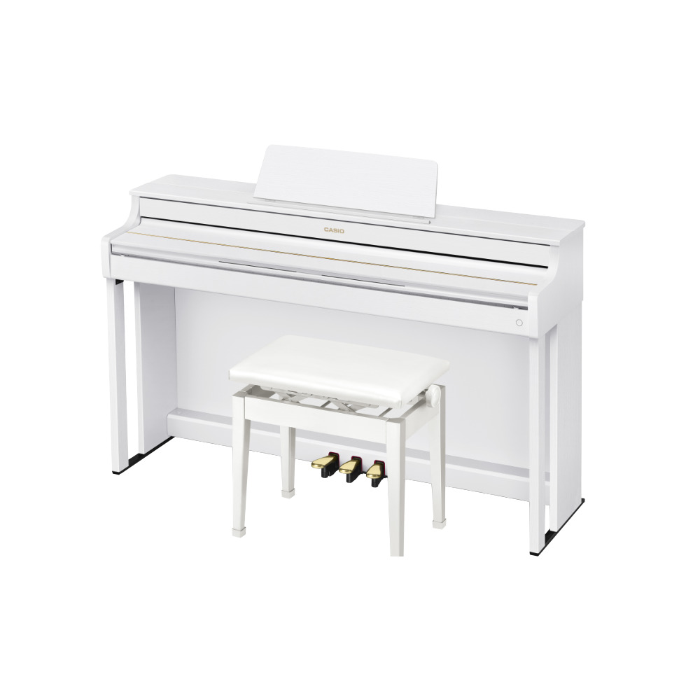 CASIO カシオ CELVIANO AP-300WE セルヴィアーノ ホワイト 電子ピアノ 【組立設置無料サービス中】 アングル画像