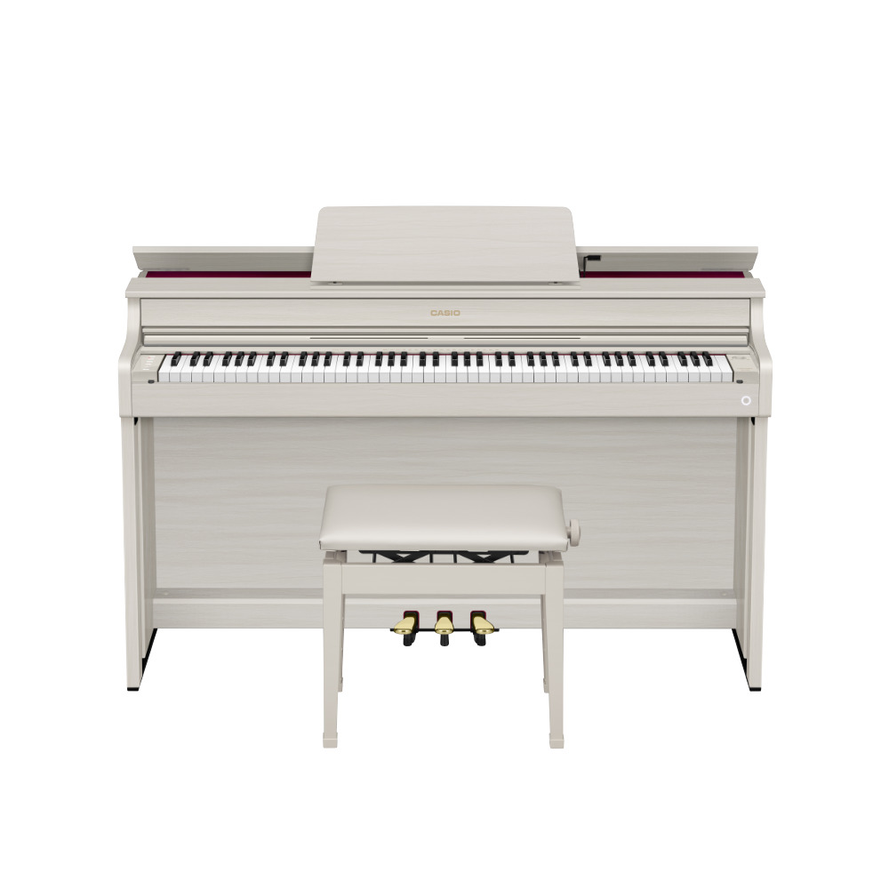 CASIO カシオ CELVIANO AP-300GB セルヴィアーノ グレーベージュ 電子ピアノ 【組立設置無料サービス中】 正面画像