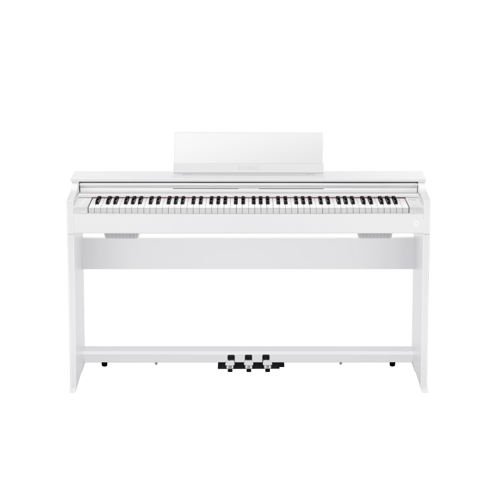 CASIO カシオ CELVIANO AP-S200WE セルヴィアーノ ホワイト 電子ピアノ 【組立設置無料サービス中】 正面画像