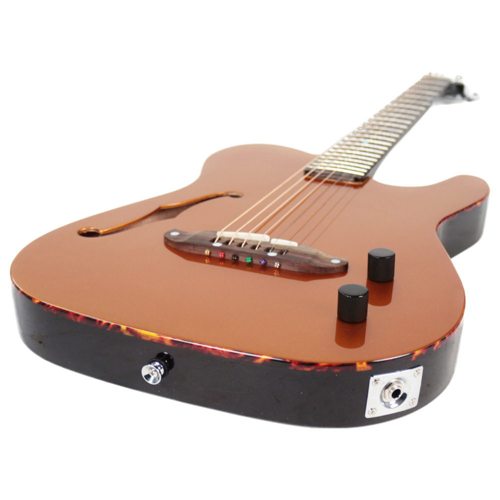 SCHECTER OL-FL-P GO エレクトリックアコースティックギター 本体画像 斜め 2